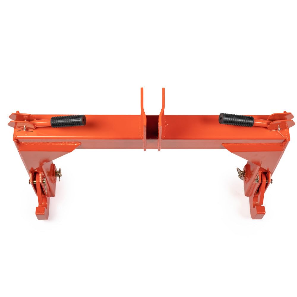 3 Point Quick Hitch Category 1 Tractor 3000 LB Lifting Capacity Orange A18223