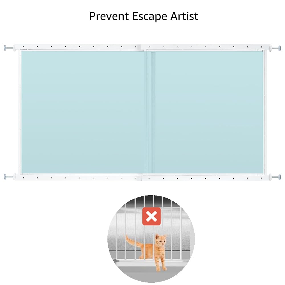 Clear Pet Window Guard, 29" Tall Acrylic Safety Barrier O747291