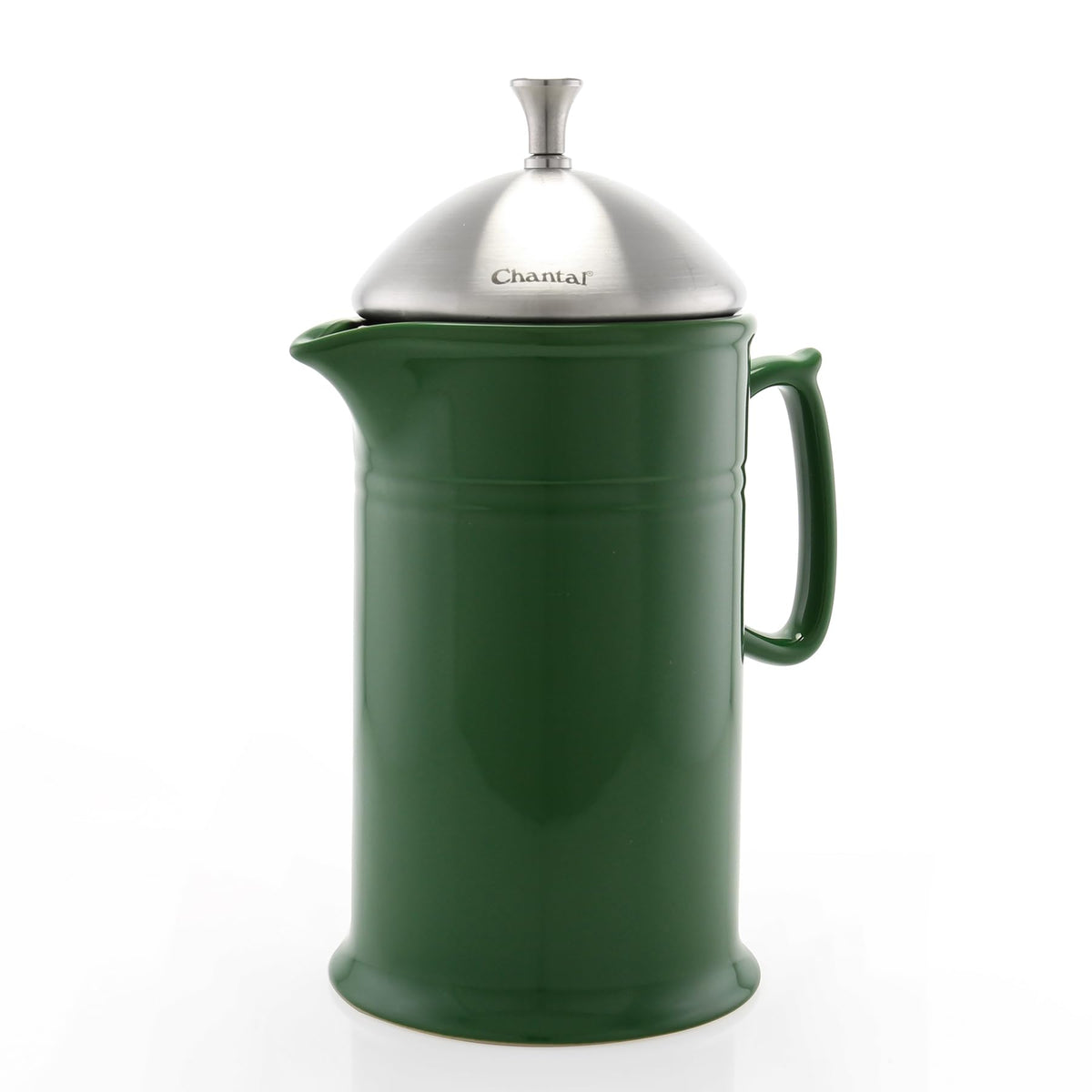 Green Stoneware French Press O183357