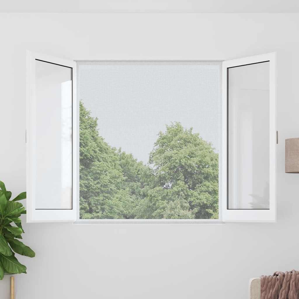 Aluminum Window Screen Roll 39.4x196.9 Inch Silver Mesh R955663