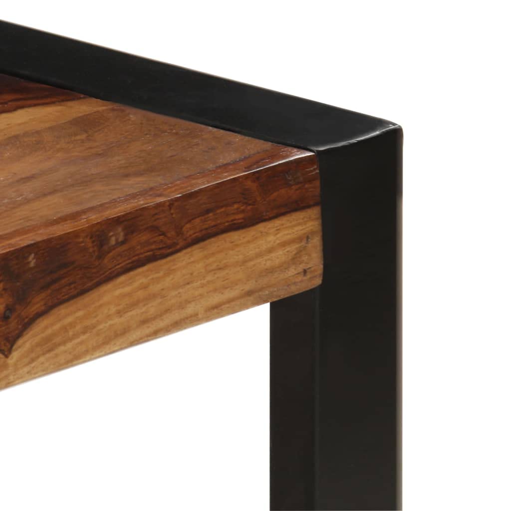 Brown Solid Sheesham Wood Rectangular Coffee Table H747157