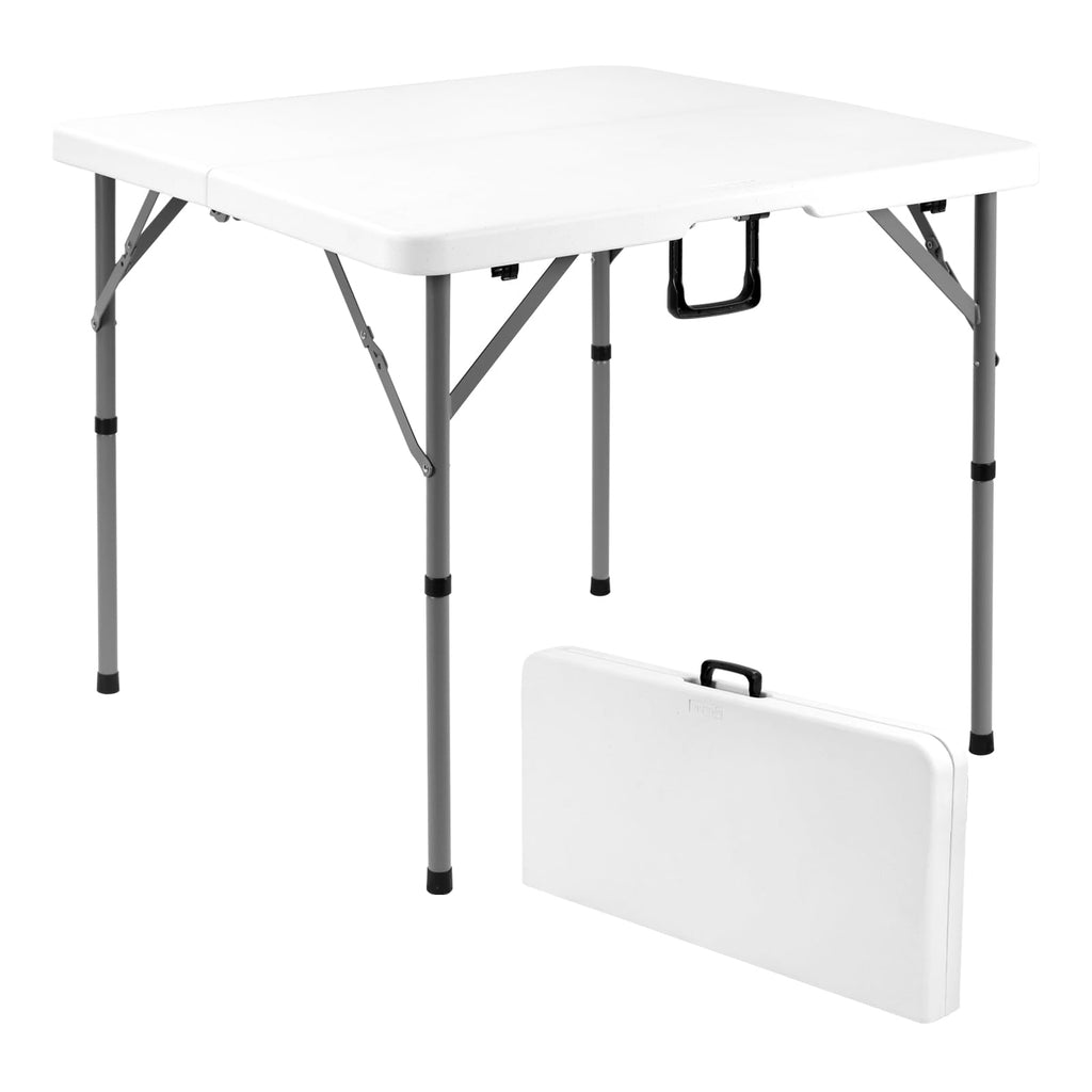 White Folding Card Table I597