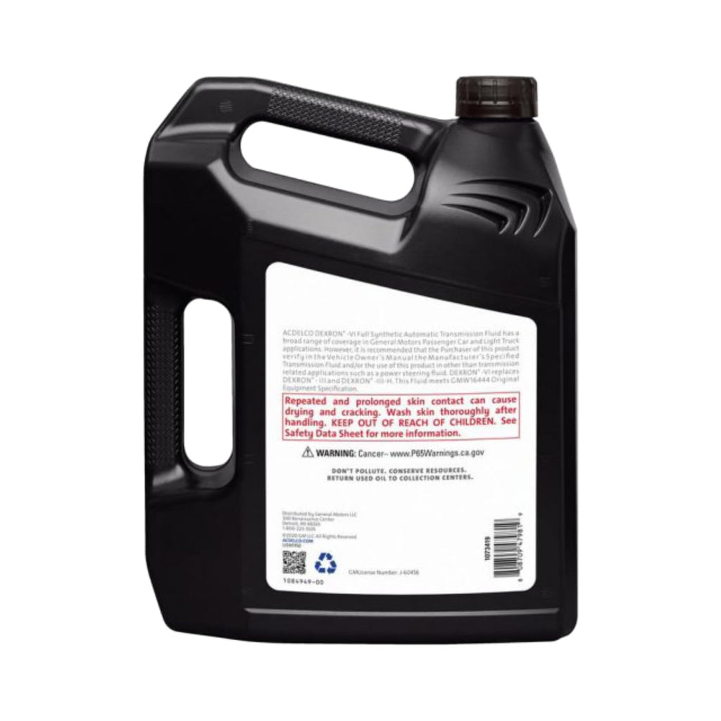 Dexron VI Full Synthetic Automatic Transmission Fluid 1 gal Case of 3 I517