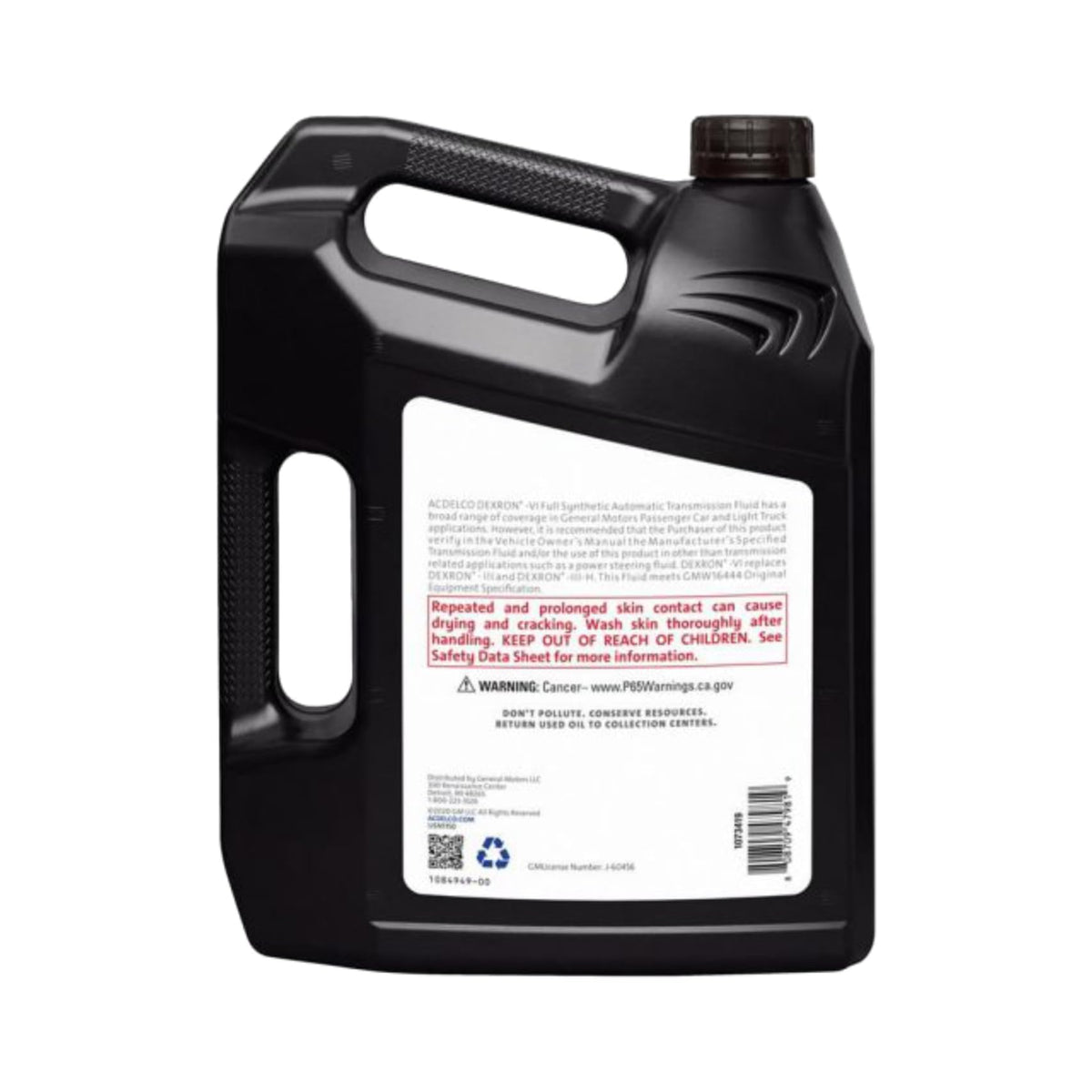 Dexron VI Full Synthetic Automatic Transmission Fluid 1 gal Case of 3 I517