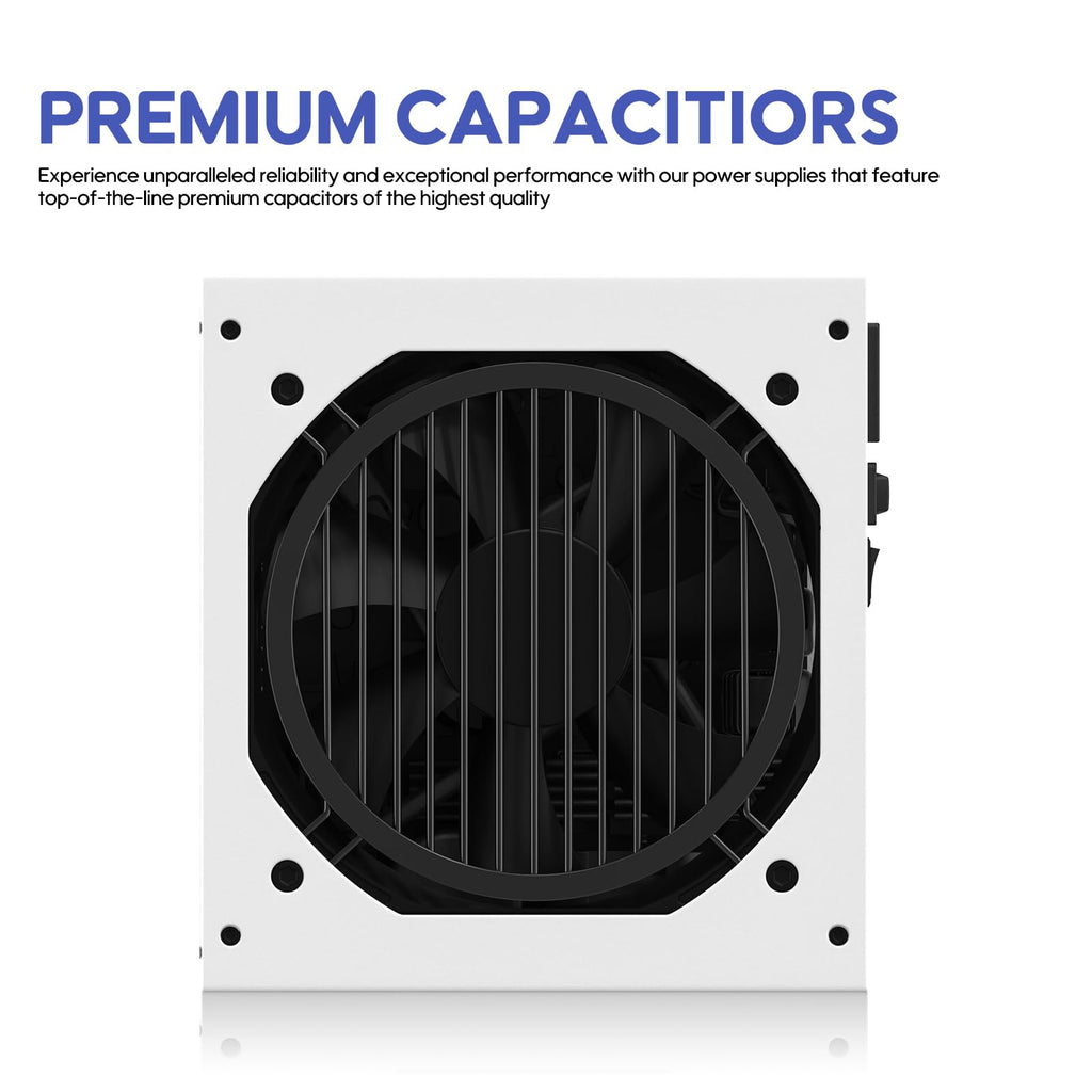 1000W White Power Supply L112