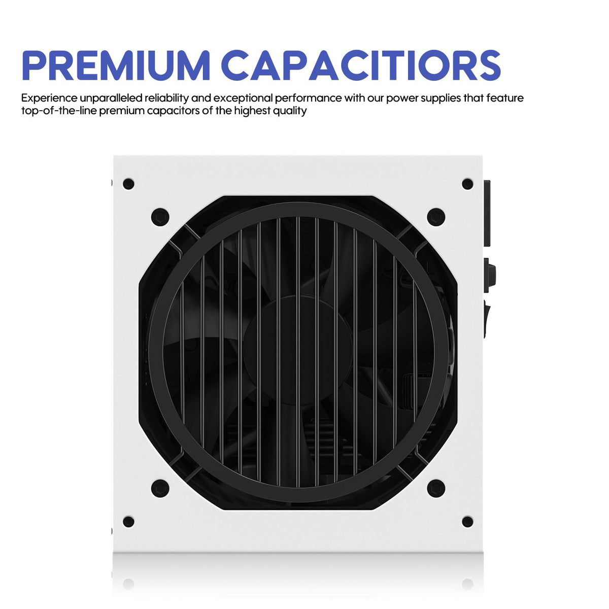 1000W White Power Supply L112