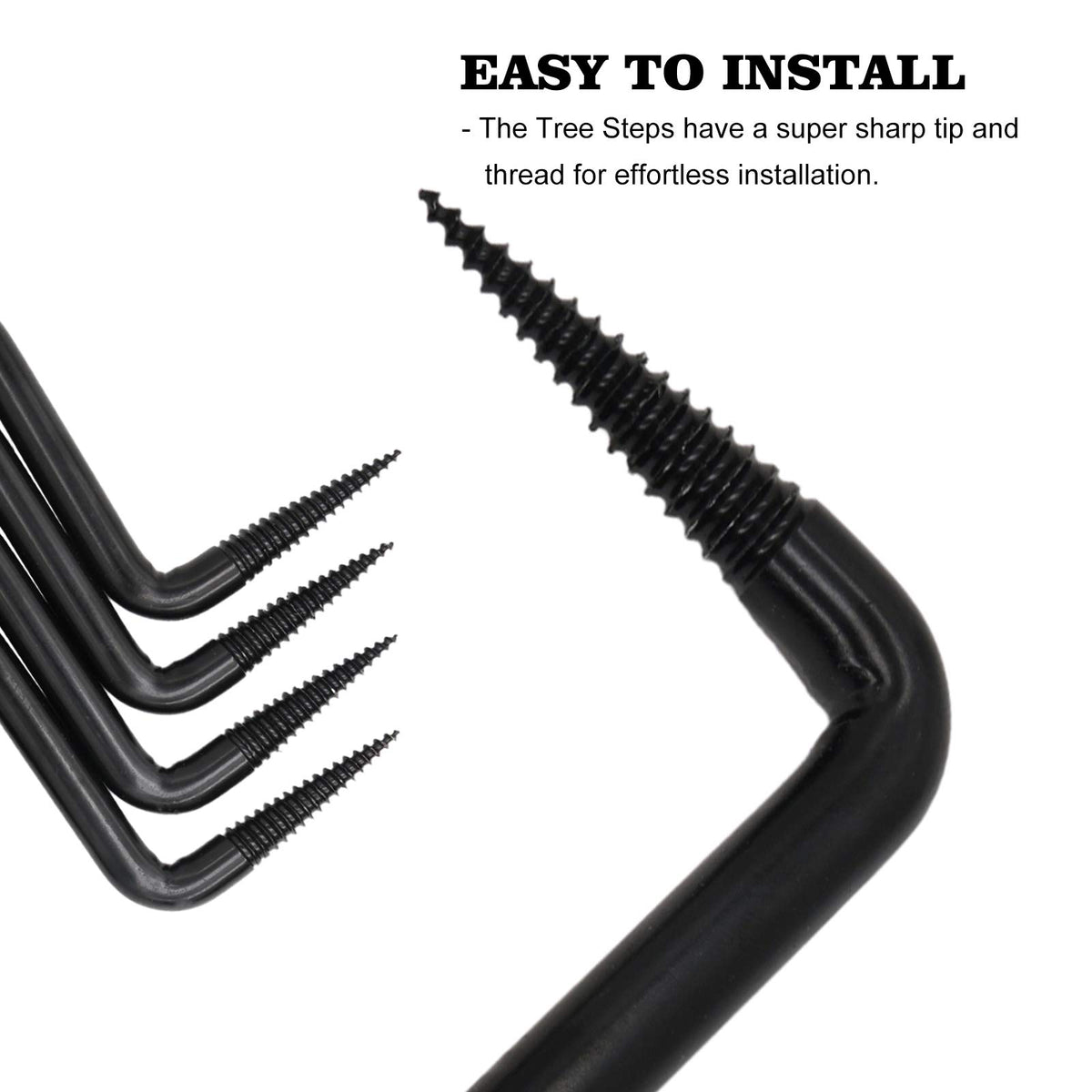 4 inch Screw-in Tree Steps 8Pack D48139