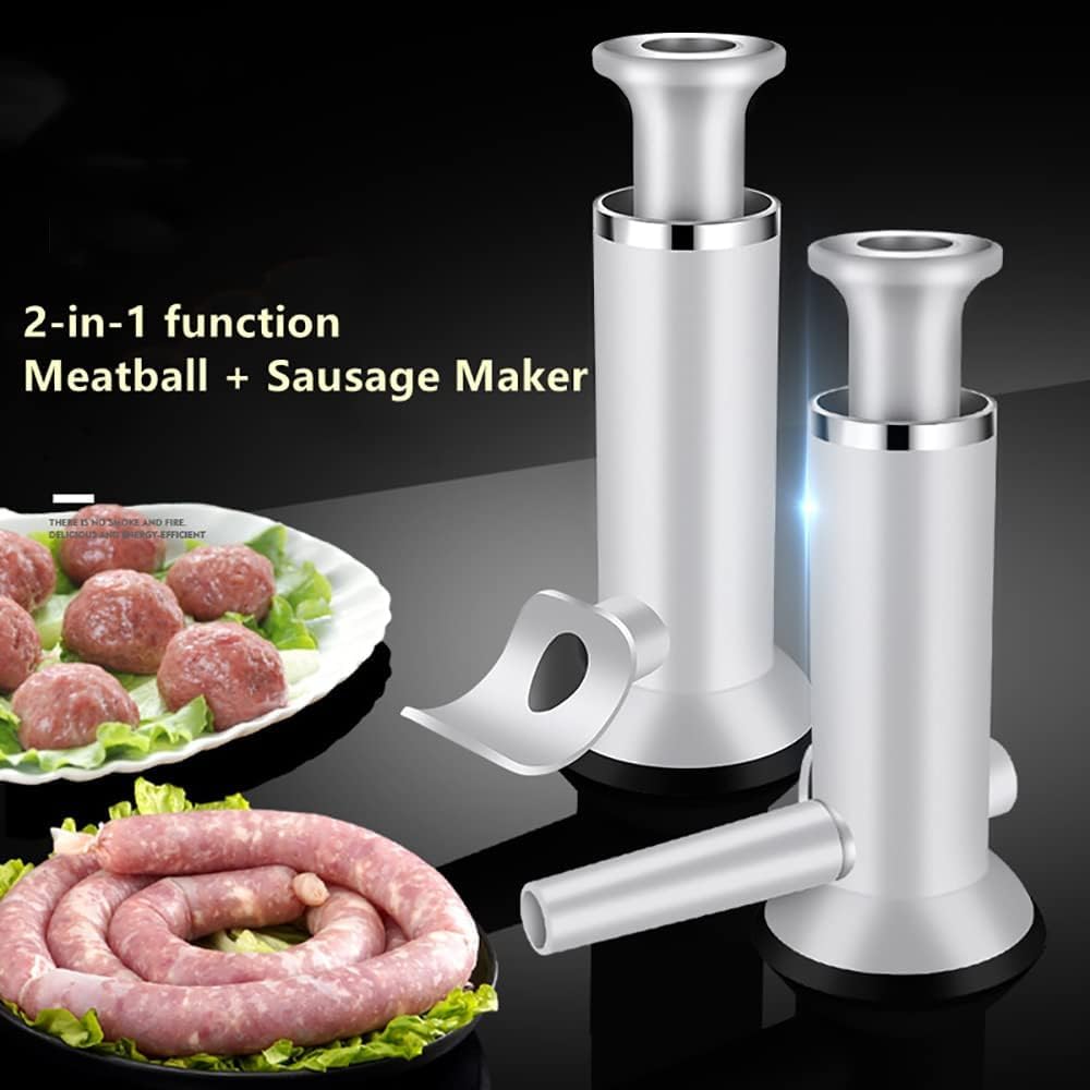2 in 1 Vertical Sausage Stuffer with 2 Tubes J651