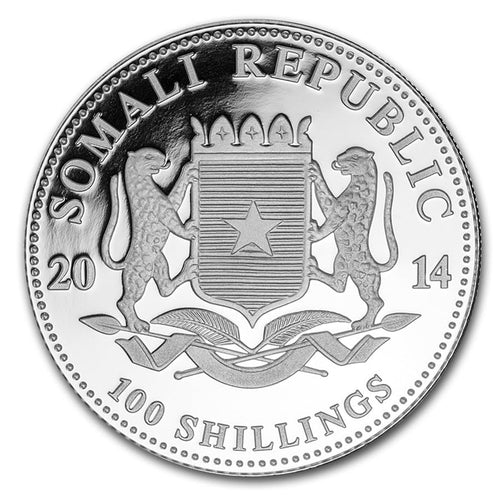 1 Oz Silver Elephant N754434