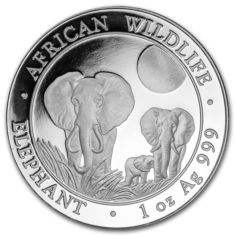 1 Oz Silver Elephant N754434