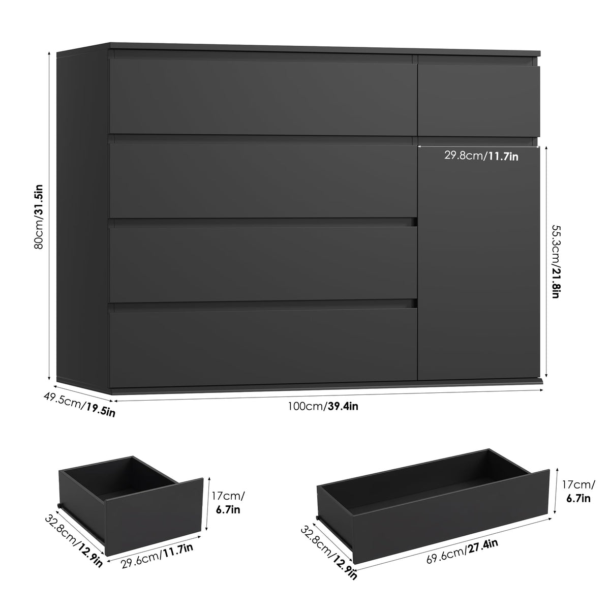 Black Dresser N794