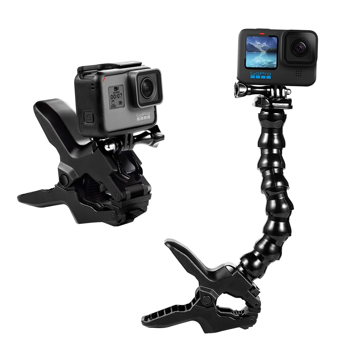 Jaws Flex Clamp Mount Gooseneck Mount for Action Camera L193