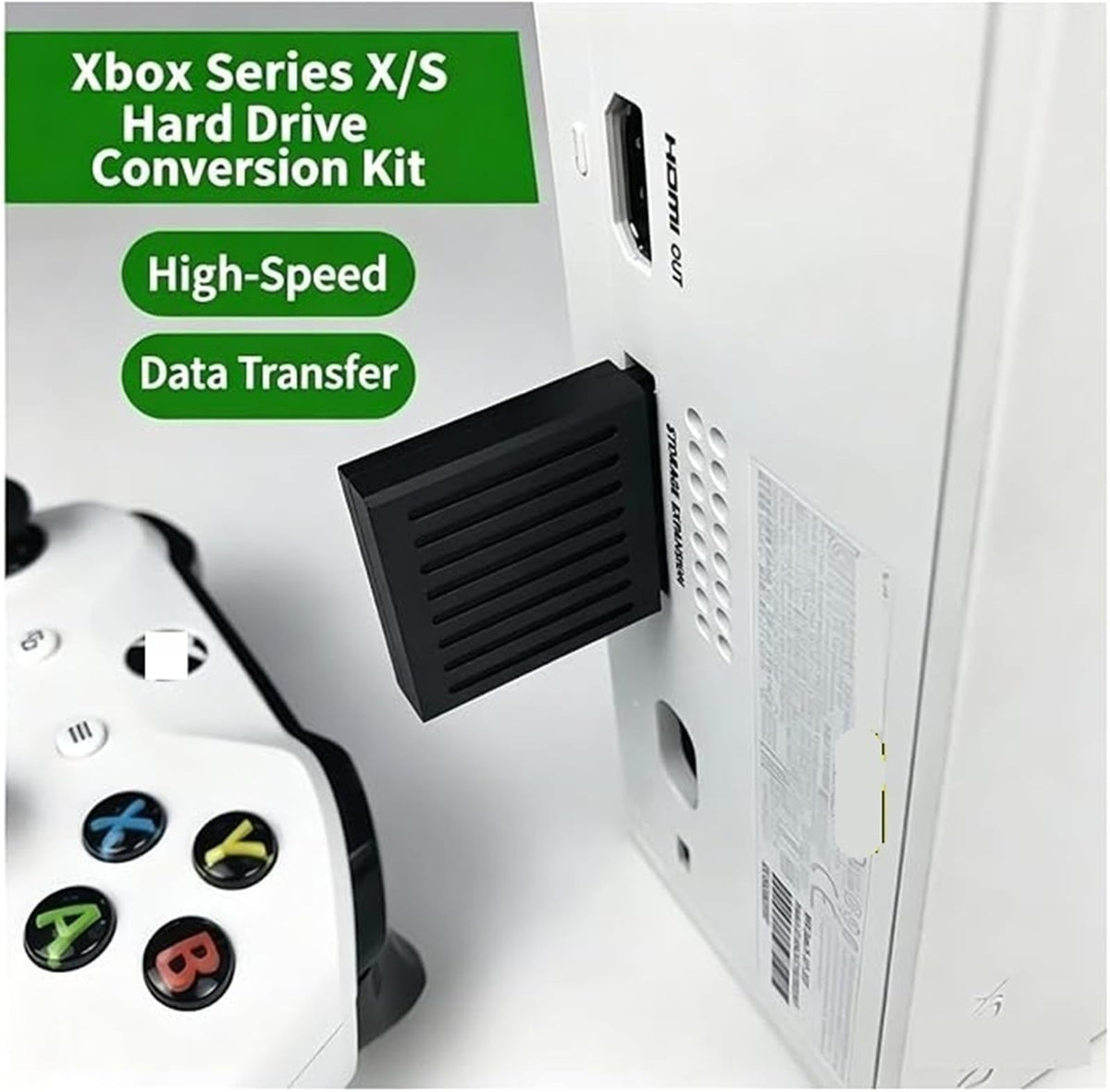 M.2 NVMe SSD Enclosure for Xbox Series X/S W297392