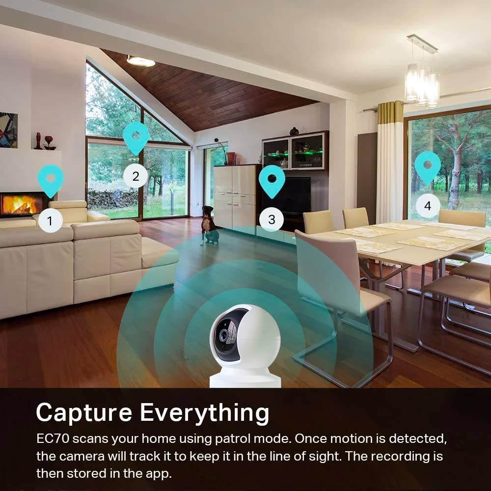 1080p Indoor Pan/Tilt Wired Security Camera T267