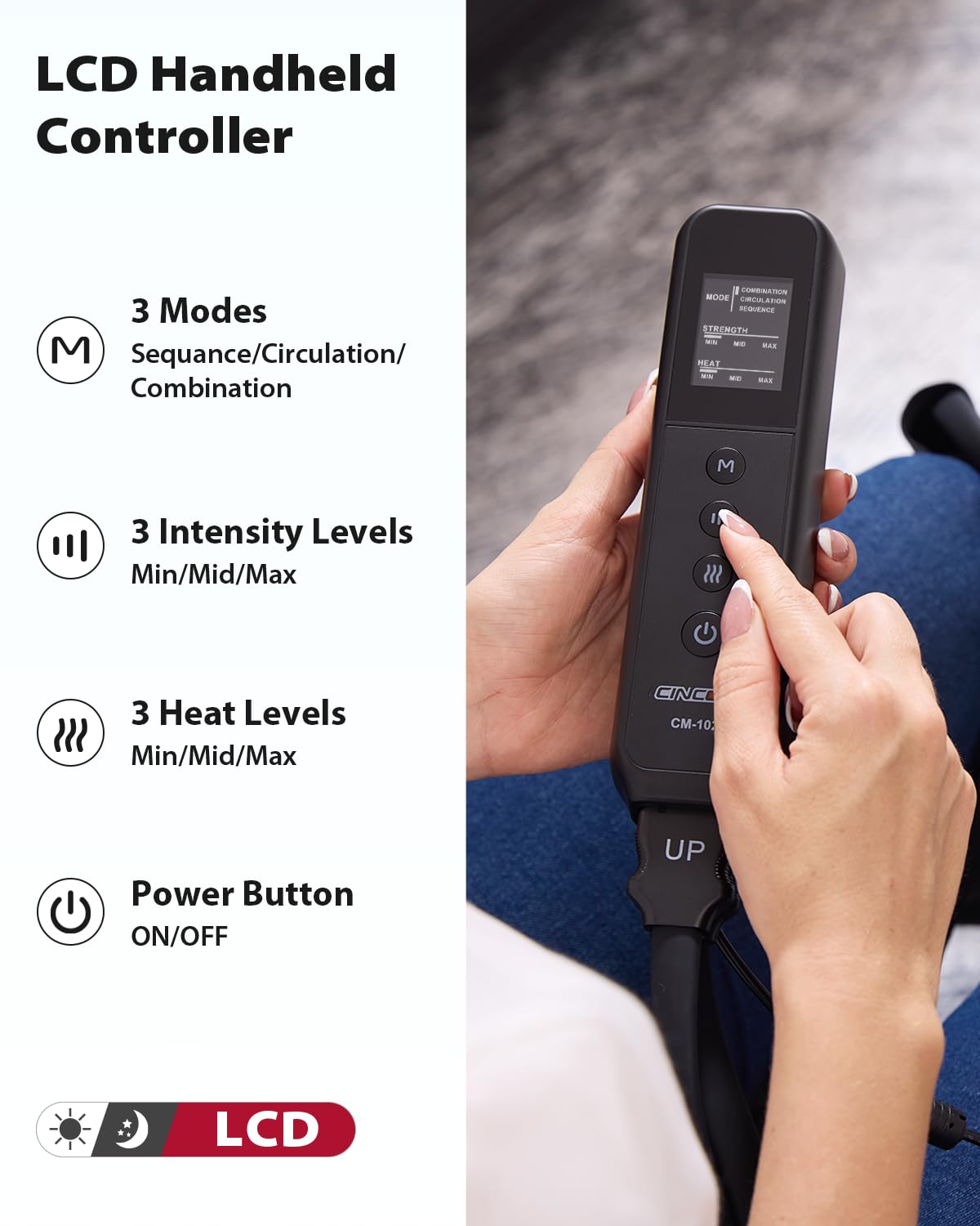 Leg Massager with Heat and Compression U4703
