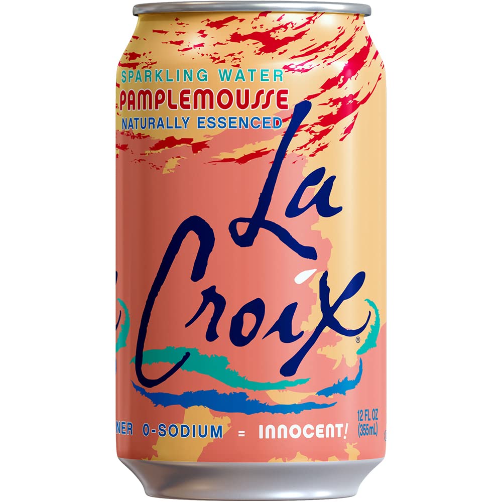Sparkling Water, Grapefruit, 12 Fl Oz (Pack of 12) S118