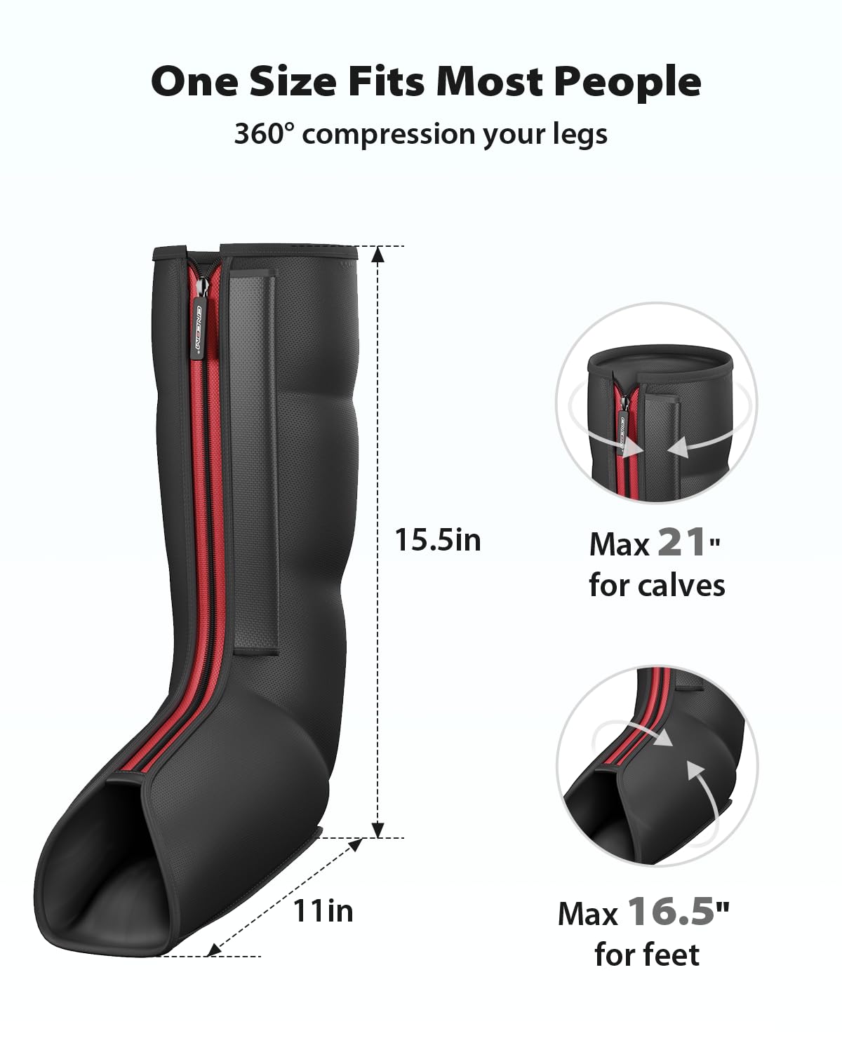 Leg Massager with Heat and Compression U4703