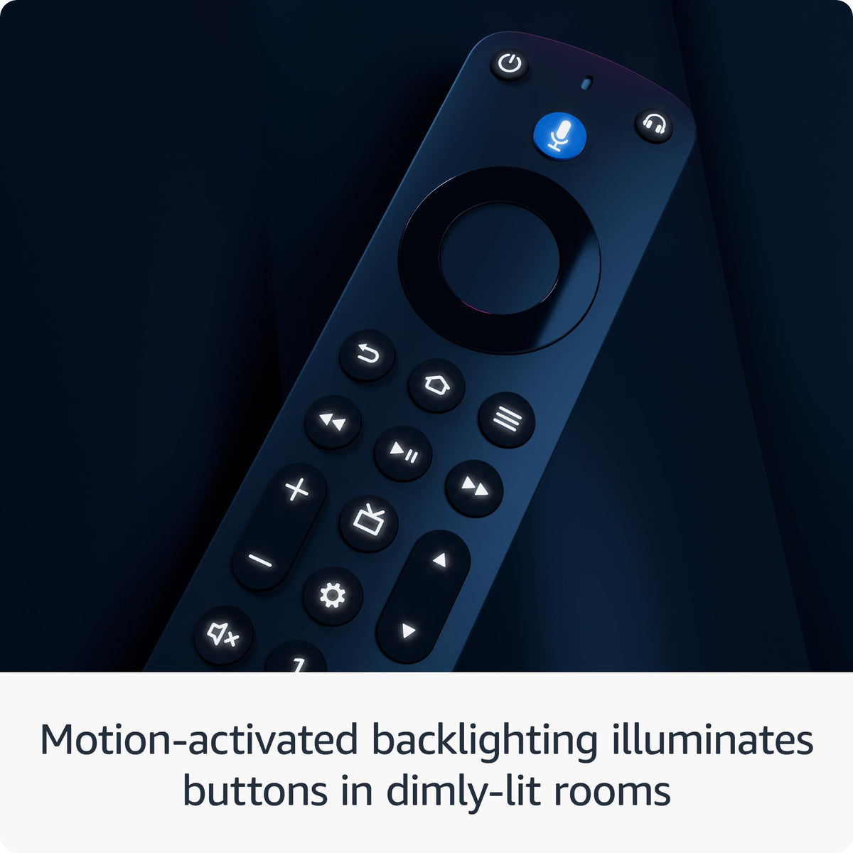 Alexa Voice Remote Pro with Remote Finder and Backlit Buttons P4500