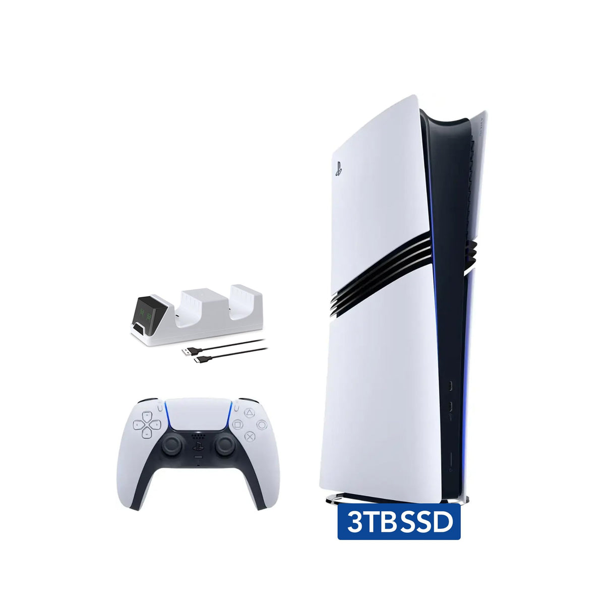 White 3TB Digital Edition Console and Controller U5918