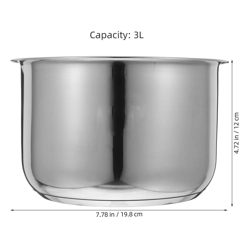 3L Stainless Steel Rice Cooker Inner Pot A21152
