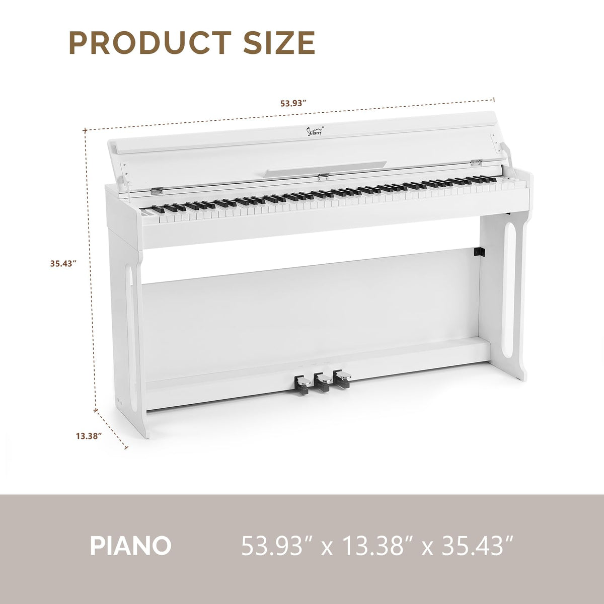88 Key Weighted Digital Piano C443