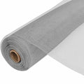 Aluminum Window Screen Roll 39.4x196.9 Inch Silver Mesh R955663