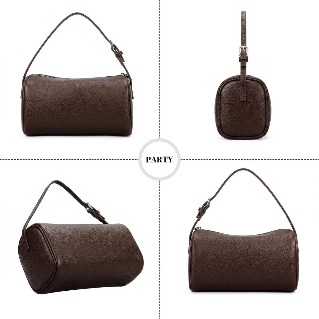 Small Vegan Leather Purse With Adjustable Strap R91748