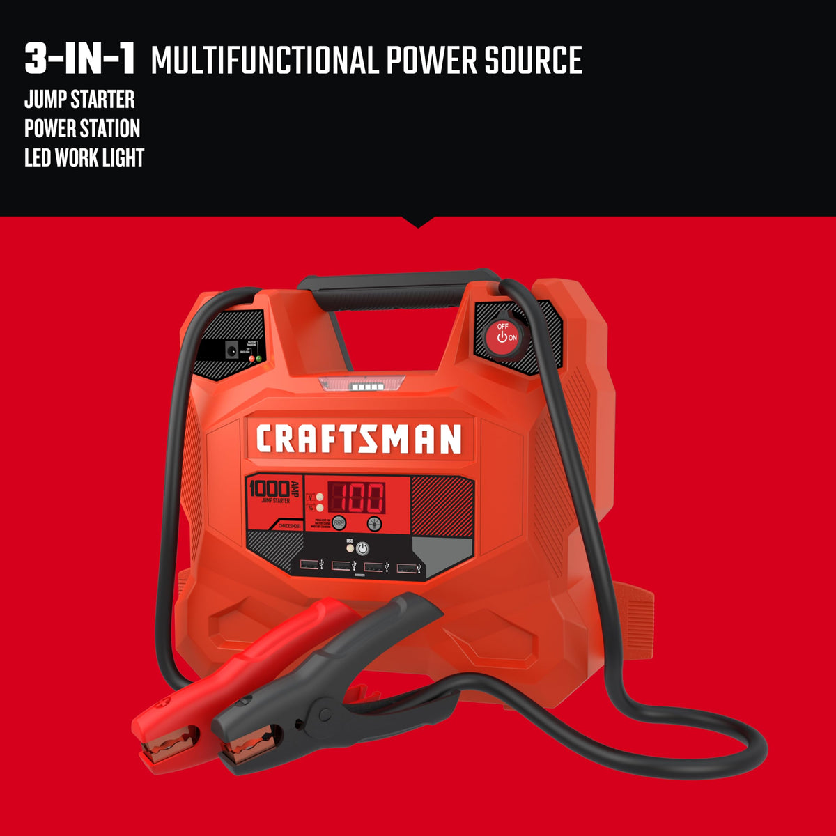 Car Battery Jump Starter and Portable Power Station F2028