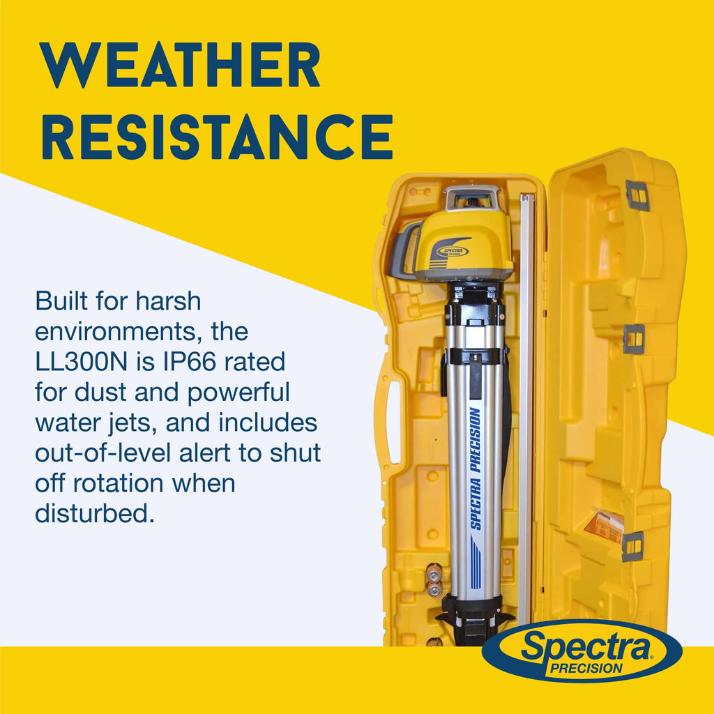 Rotary Laser Level Kit with Tripod & Rod Q8236