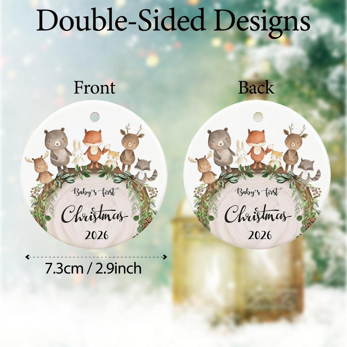 Baby First Christmas Ornament 2026 I152118