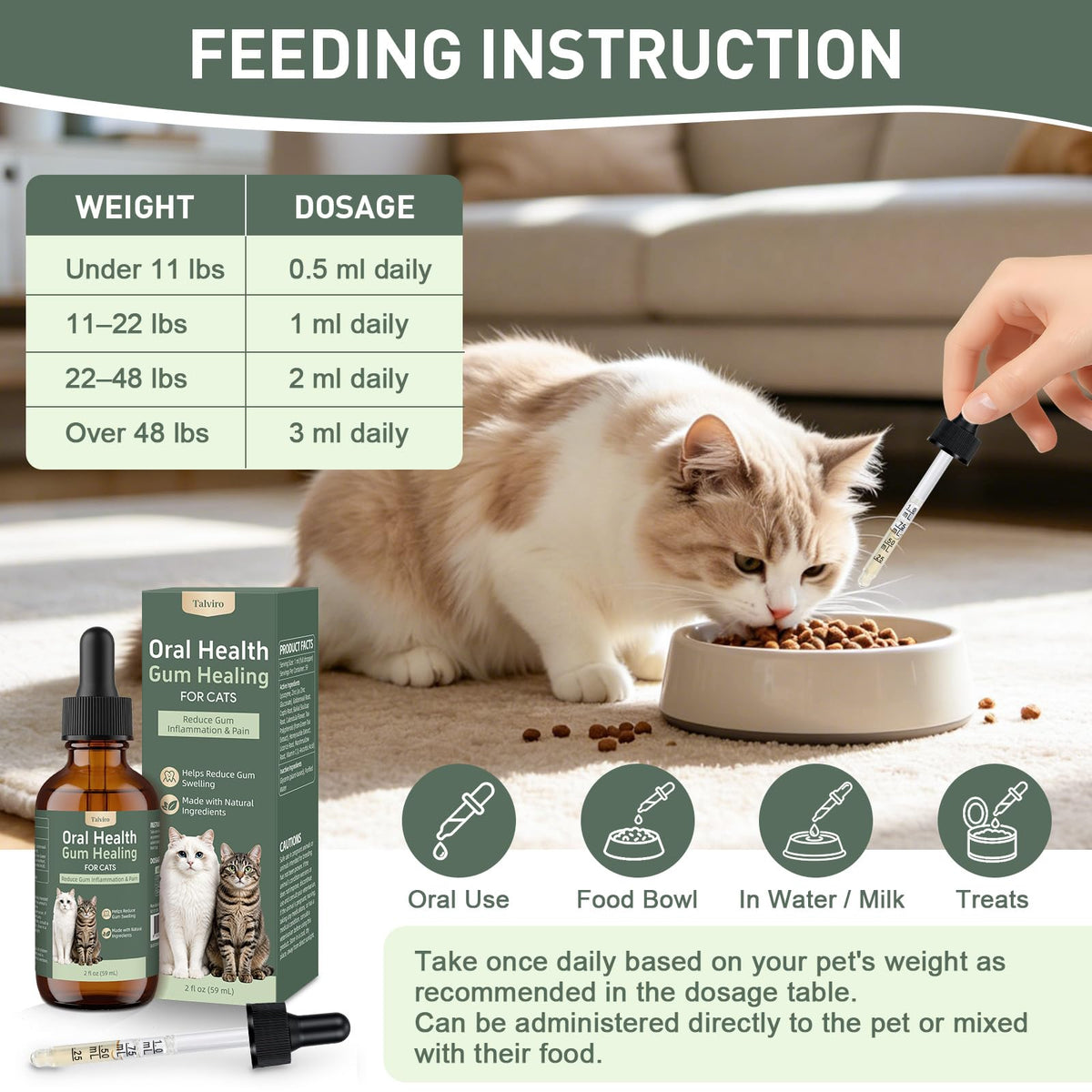 Natural Plant-Based Cat Oral Care A751