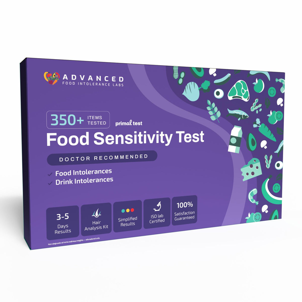 Home Test Kit for Food & Drinks Sensitivity E399