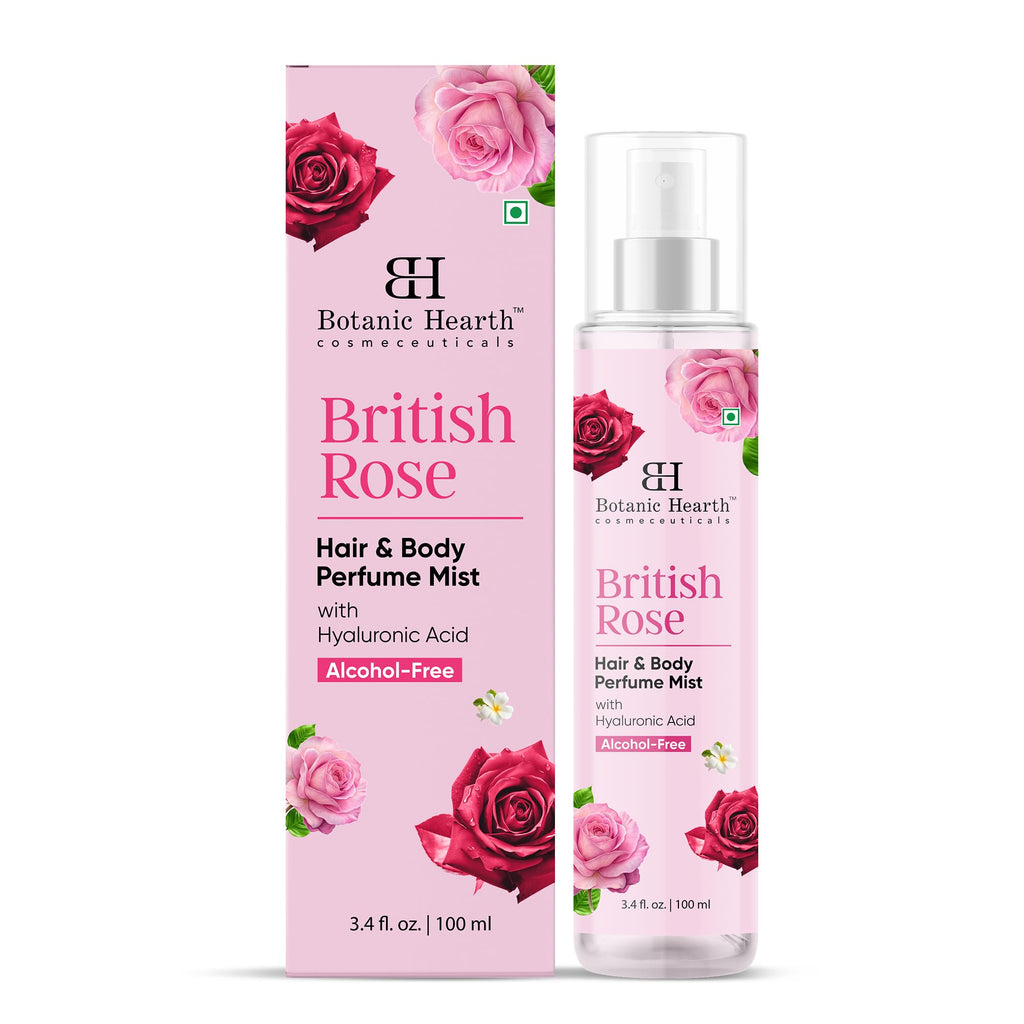 British Rose Body Spray & Hair Perfume 3.4oz T23197