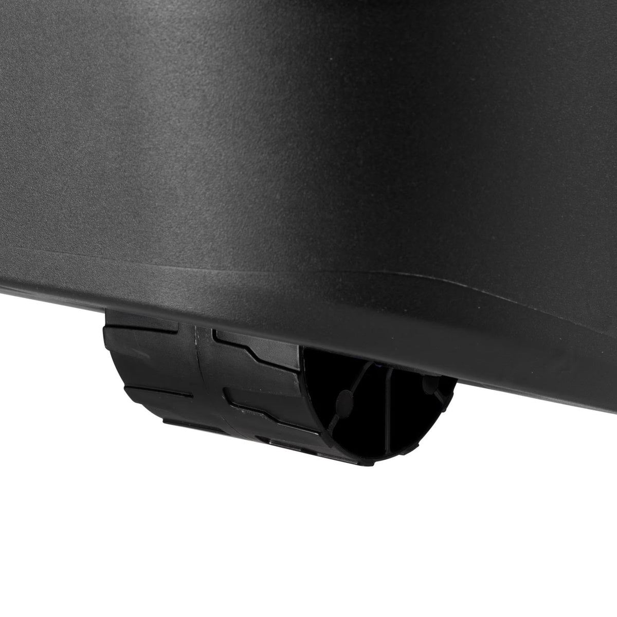 22 Gallon Black Wheeled Plastic Storage Trunk W68929