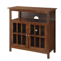Espresso TV Stand with Shelves L418