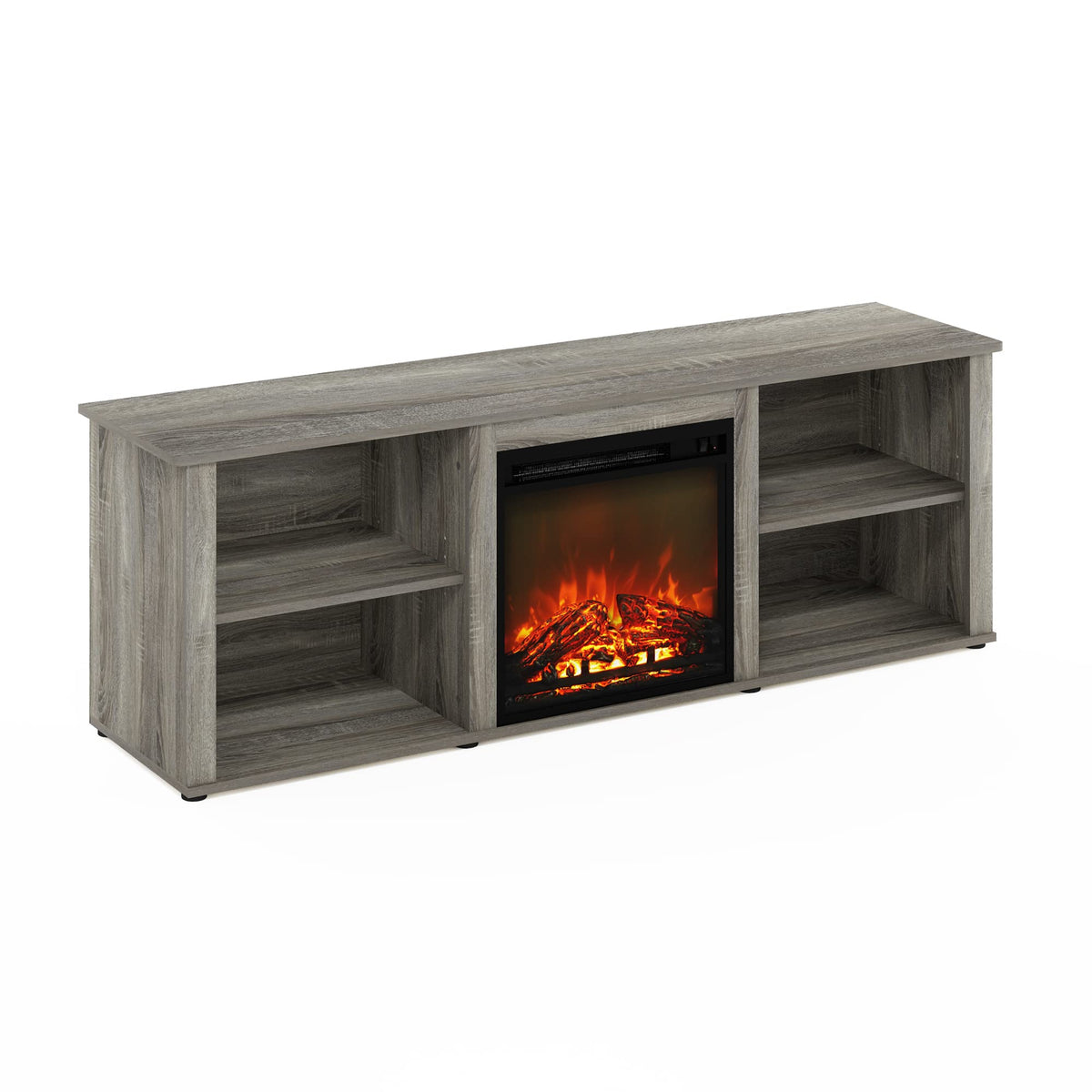 3-Tier Fireplace TV Stand for 70 Inch TV D347