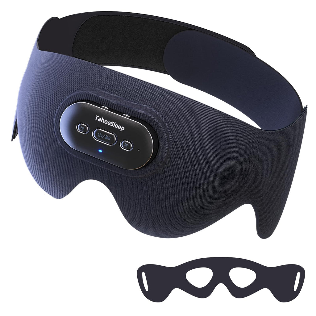 Ultra-Thin Adjustable Sleep Mask with Bluetooth 5.4 T435