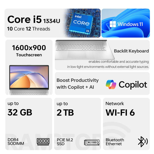 17.3" Touchscreen Intel Core i5 Laptop N619486