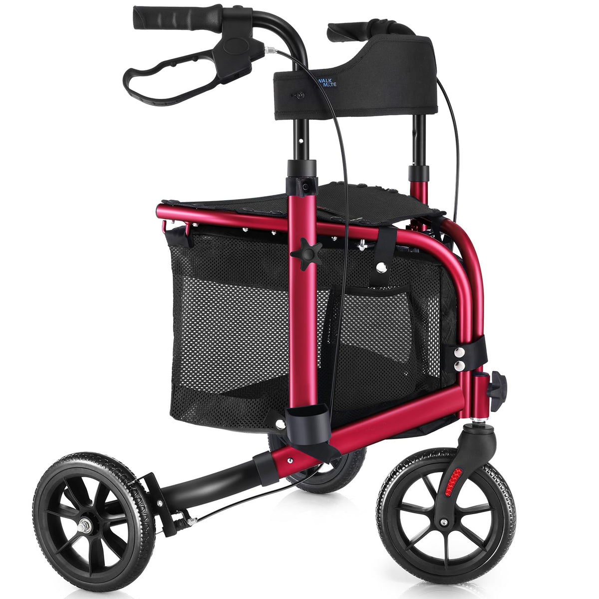 3 Wheel Rollator Walker with Seat T9322