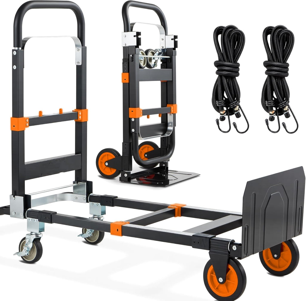 Folding Hand Truck Orange U8587