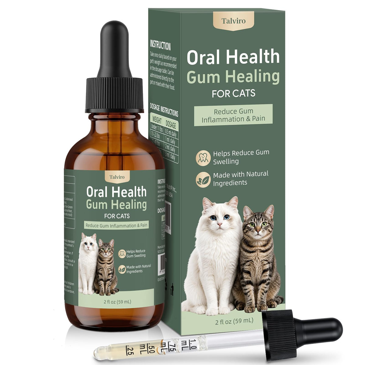 Natural Plant-Based Cat Oral Care A751