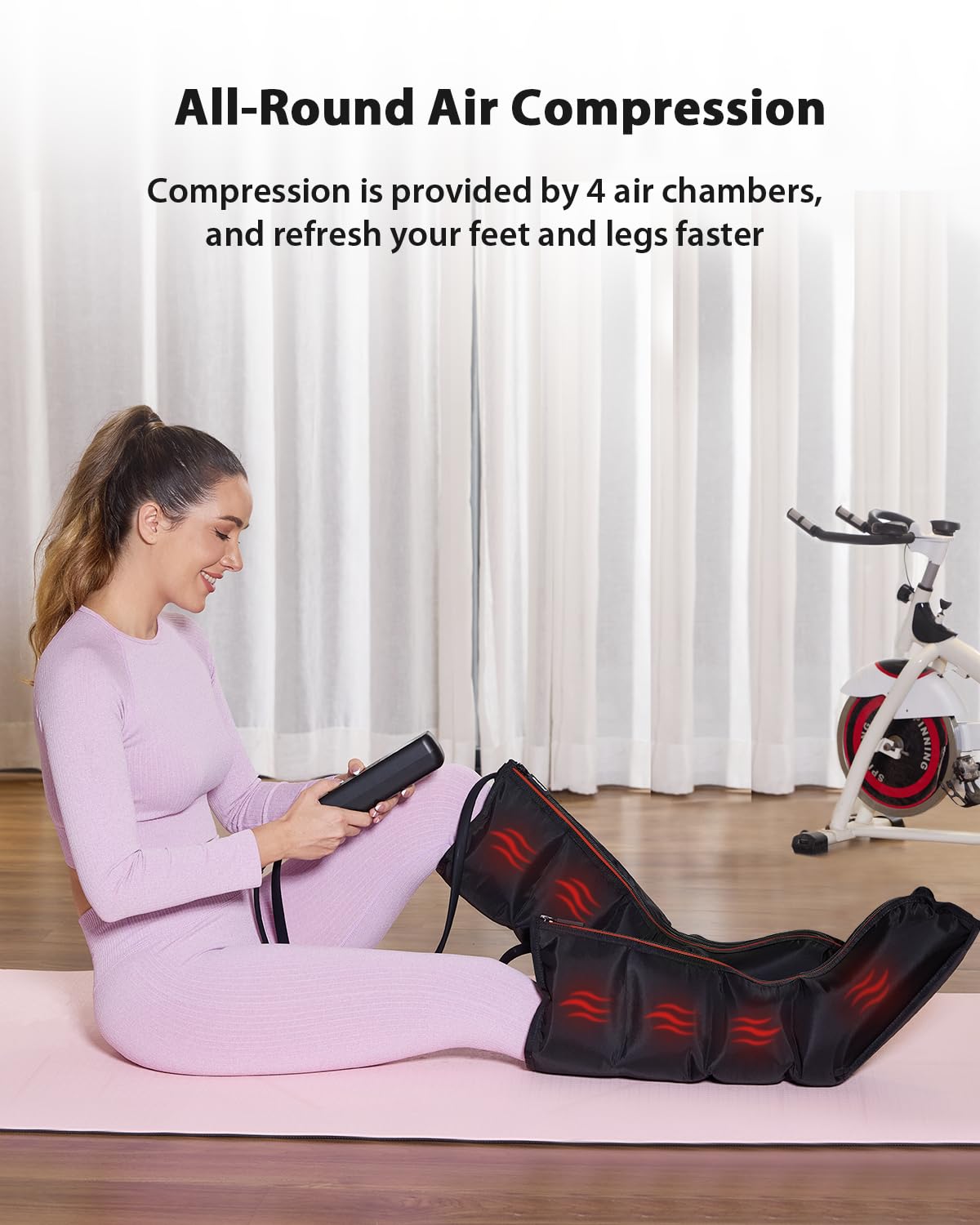 Leg Massager with Heat and Compression U4703