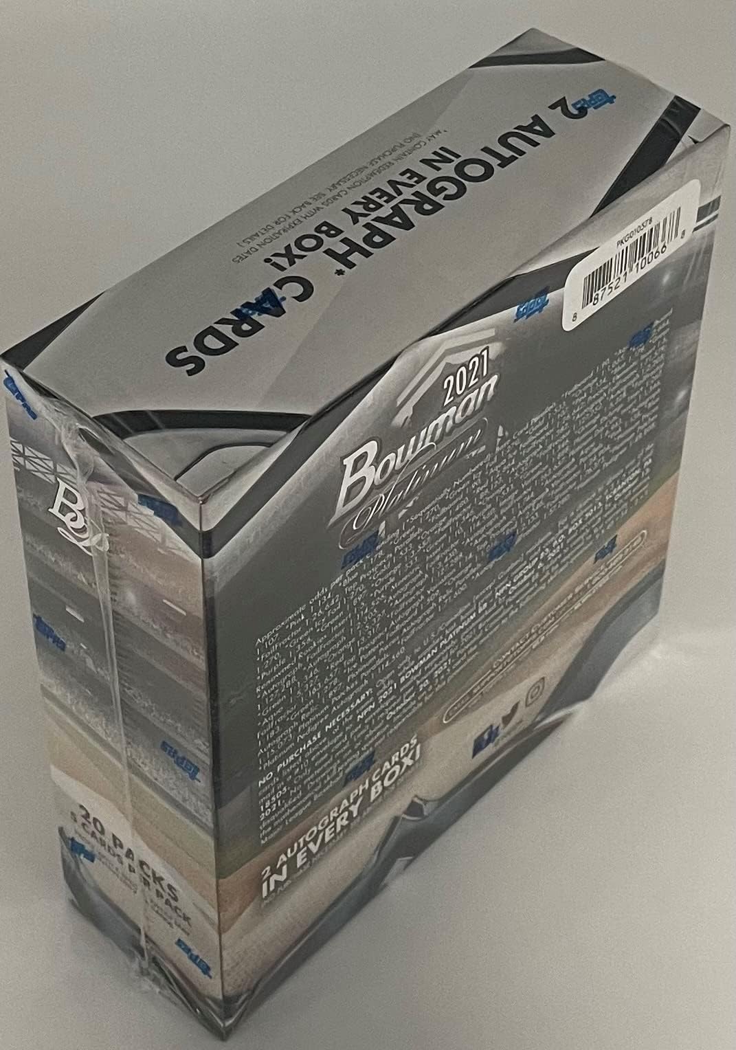 2021 Bowman Platinum MLB Baseball Card Mega Box D764