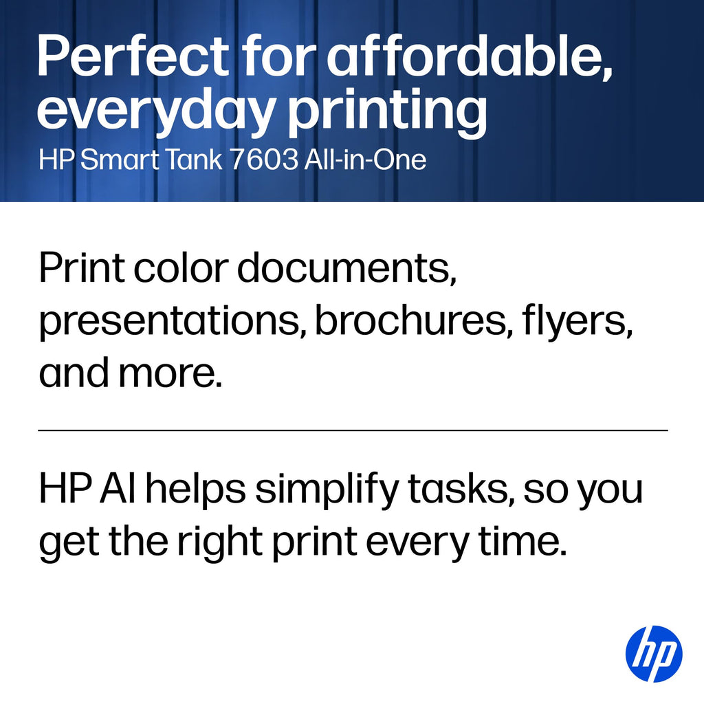 Wireless All-in-One Ink Tank Printer, Scanner, Fax, Copier C538863