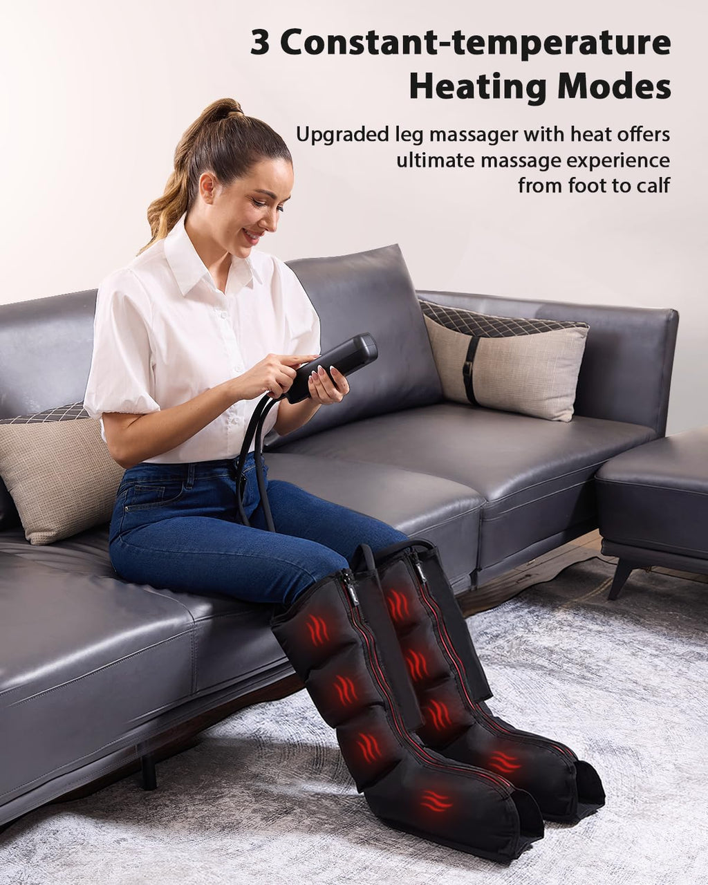 Leg Massager with Heat and Compression U4703