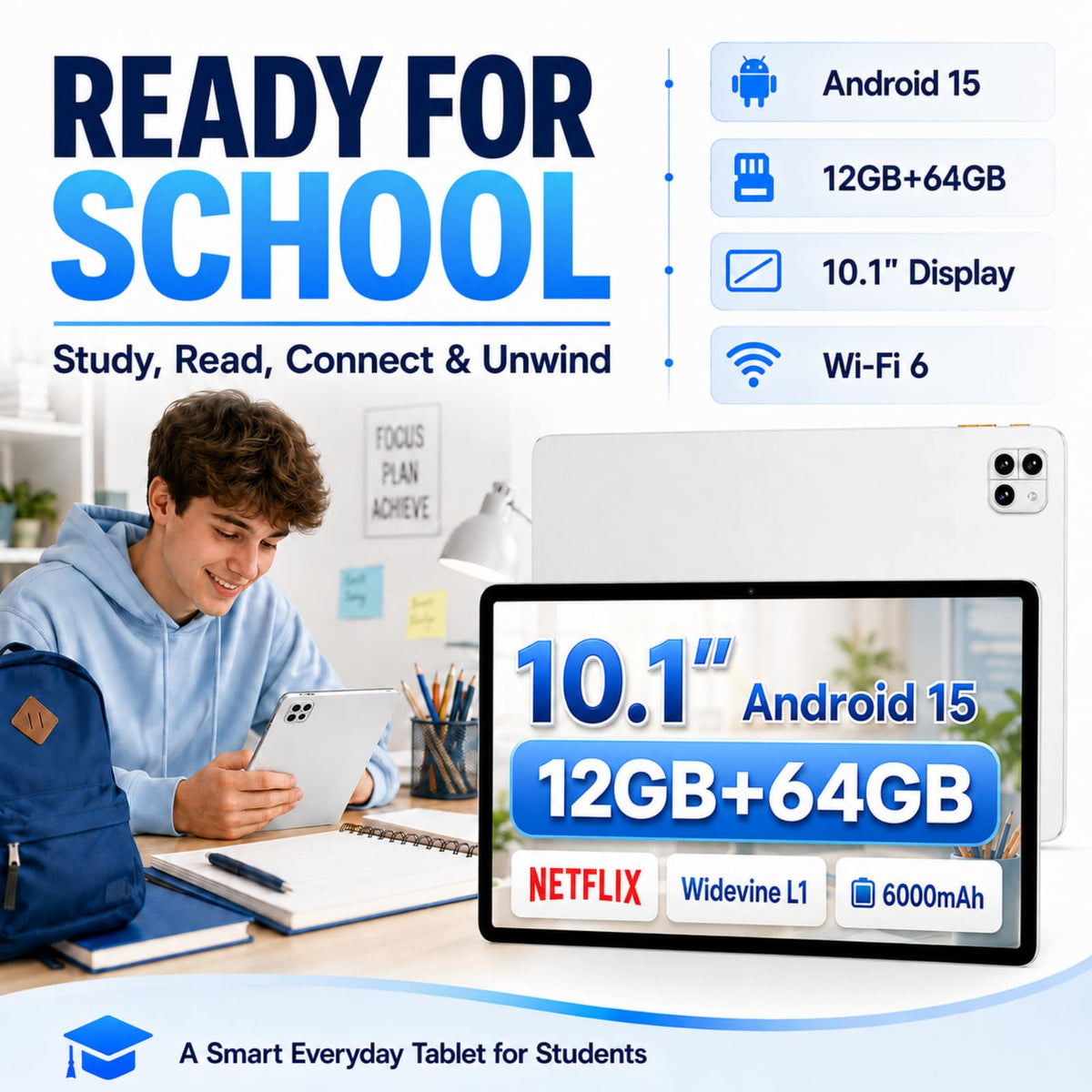 10.1 inch Android Tablet X1265
