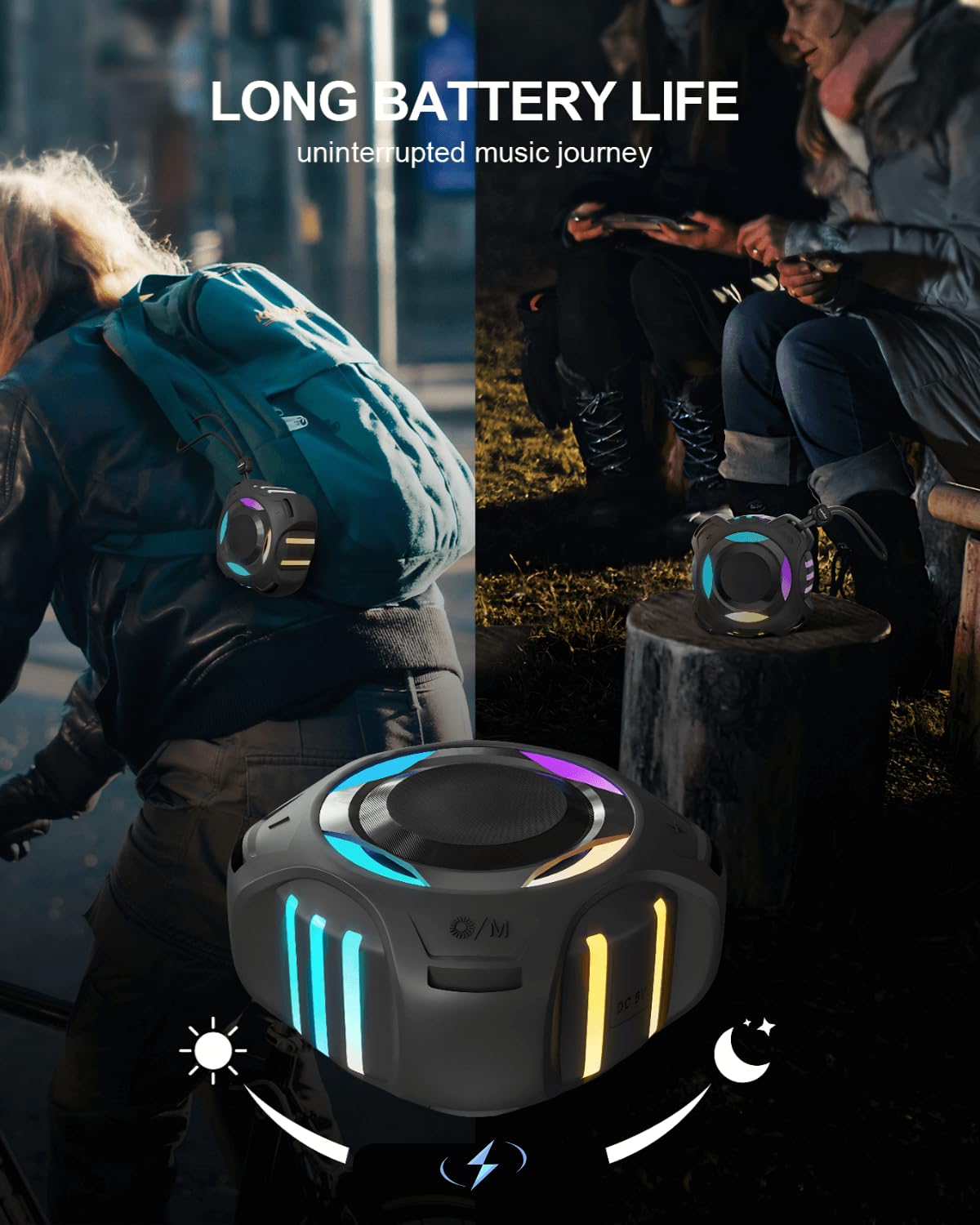 Portable IP67 Waterproof Shower Speaker F35533