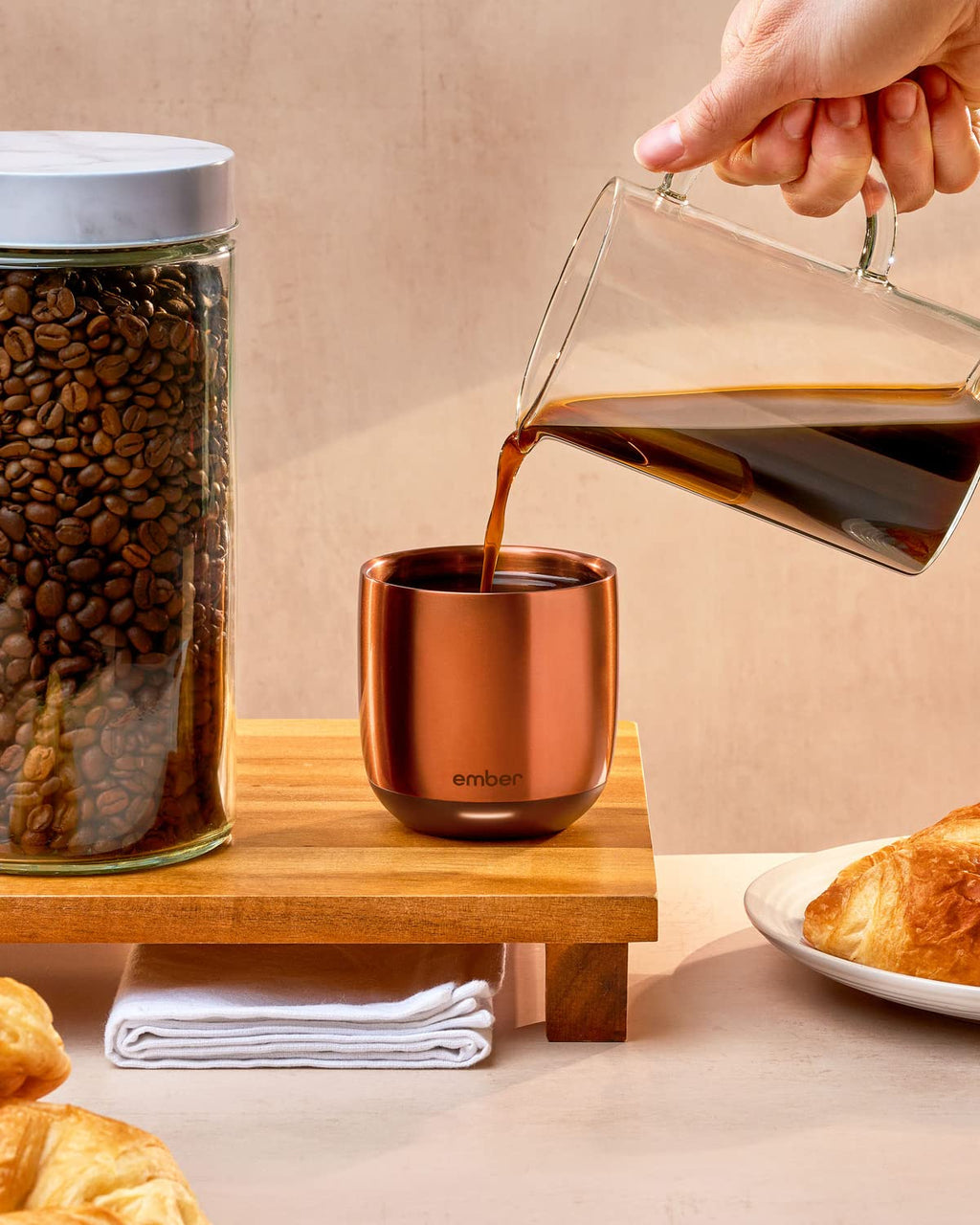 6 oz App-Controlled Heated Smart Cup U769