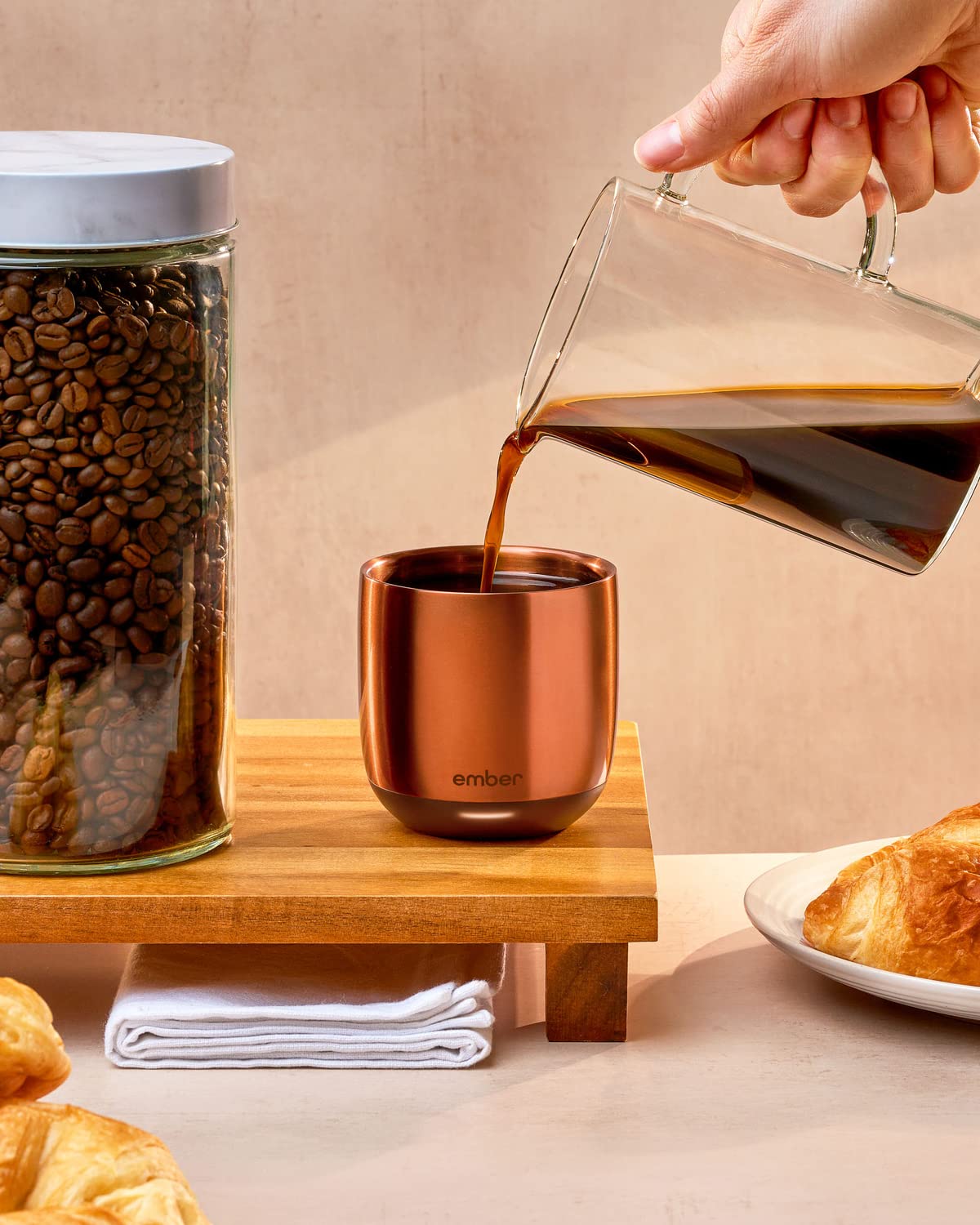 6 oz App-Controlled Heated Smart Cup U769
