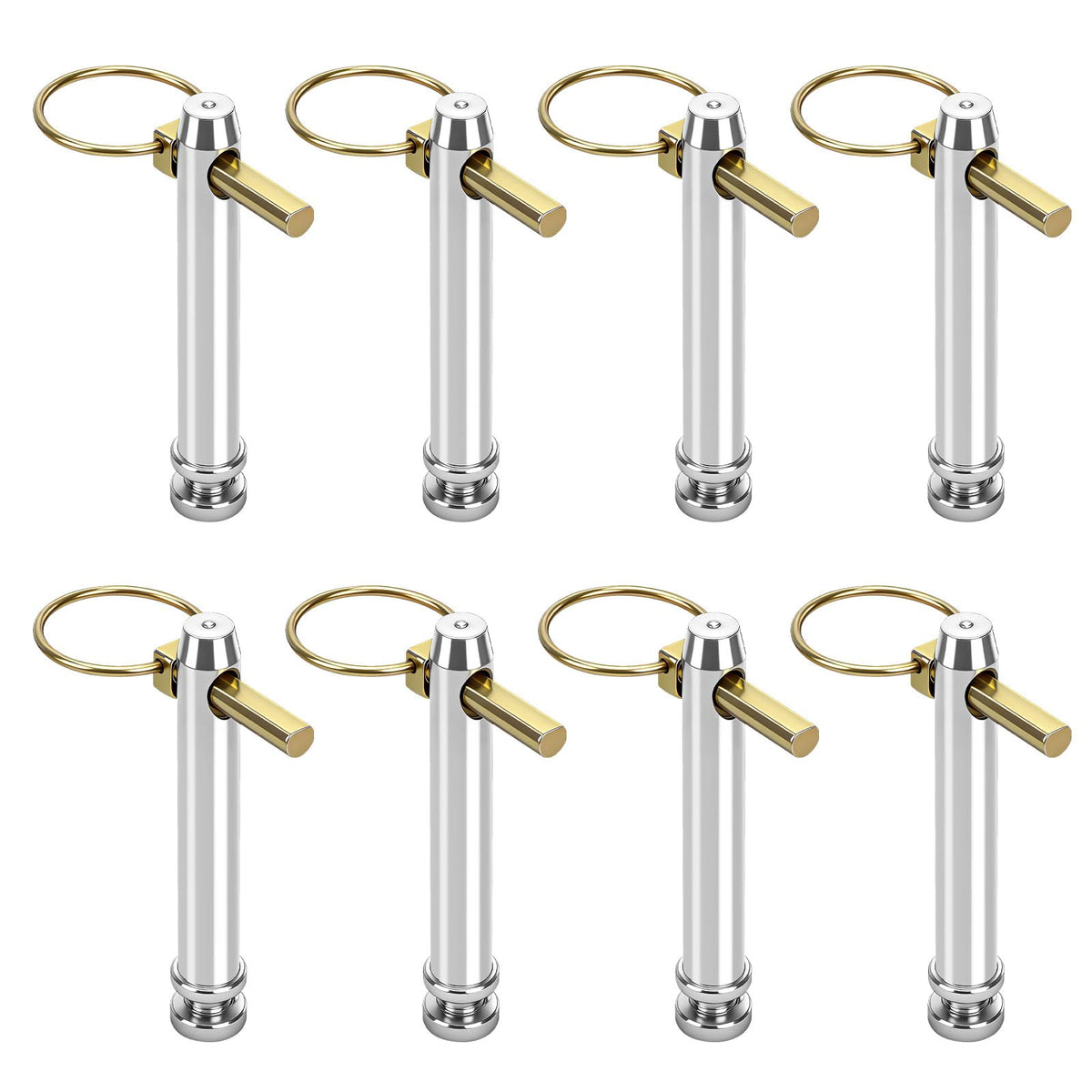 8 Pcs 3/4 in. Hitch Pin Accessories for Category 1 Tractors F8014